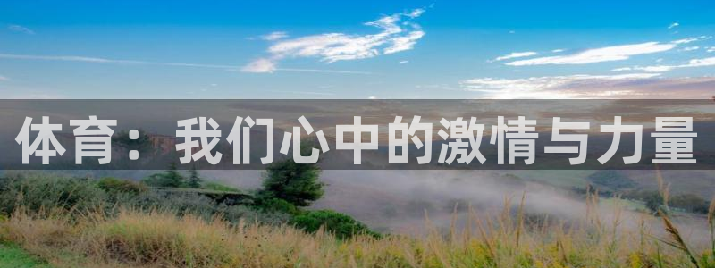 JJB竞技宝官方正版app娱乐：体育：我们心中的激情与力量